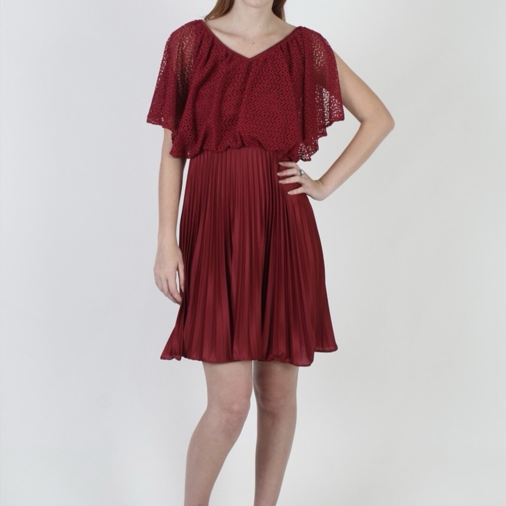 Vintage Dress  Tunic Rust Mini Dress Sz L